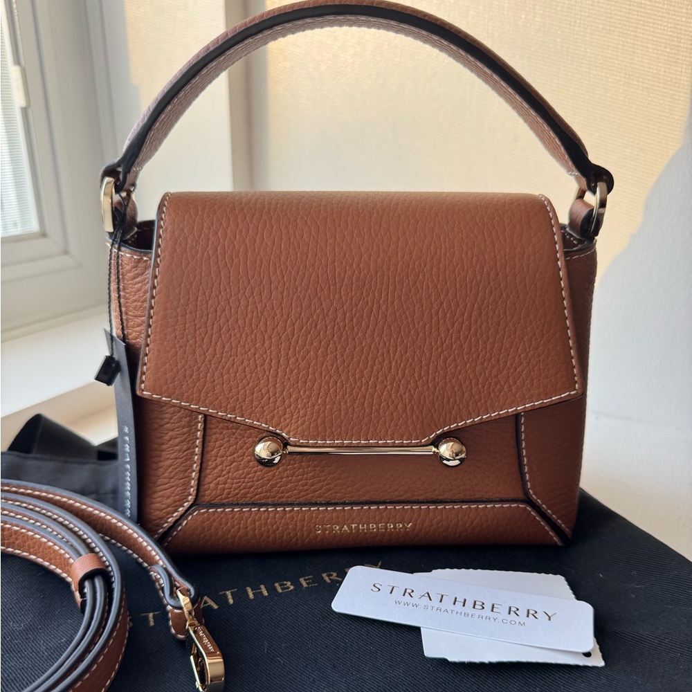 Brand new with tags, Strathberry Mosaic Nano Top Handle Bag